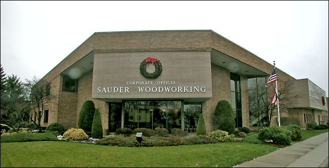 Sauder Woodworking Co. headquarters in Archbold, Ohio