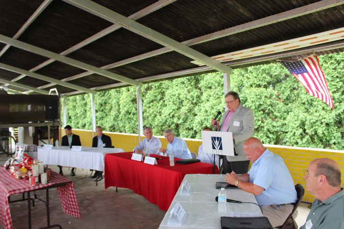 Members of the food product manufacturing roundtable held in early August