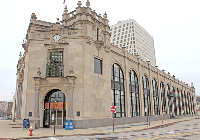 The Blade building in Toledo