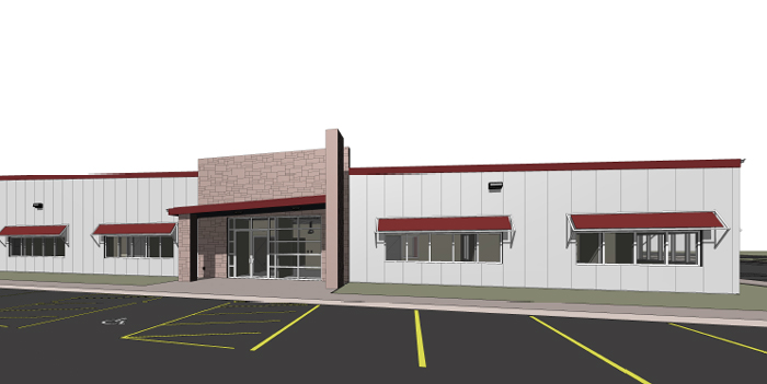Rendering of Midwest Tape’s new headquarters in Holland
