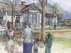 Sauder Village breaks ground on 1920s Main Street project