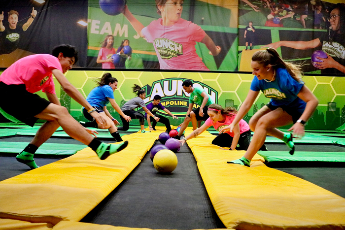 People playing at an existing Launch facility