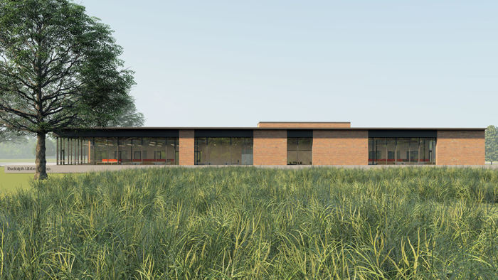 Rendering of Rudolph Libbe’s headquarters expansion