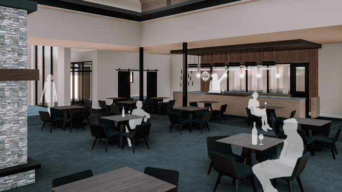 Rendering of Urban Pine Winery's new facility in Maumee