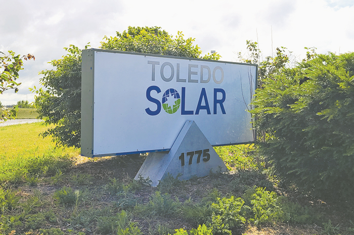 Toledo Solar is located near Perrysburg in Wood County