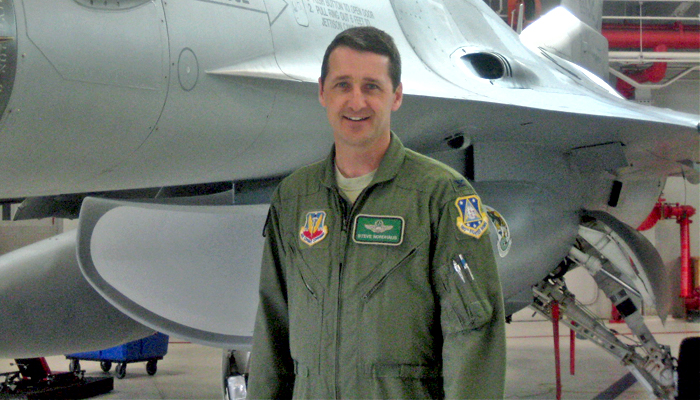 Colonel Steven S. Nordhaus, 180th Fighter Wing