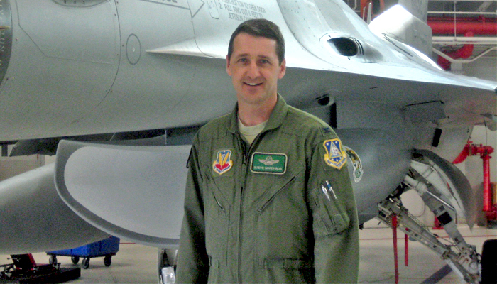 Colonel Steven S. Nordhaus, 180th Fighter Wing
